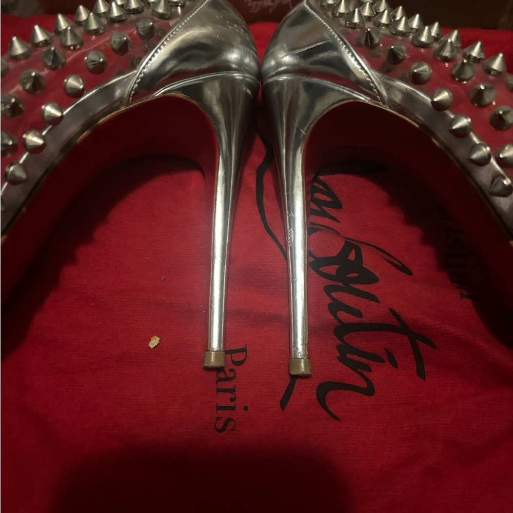 Christian Louboutin spike pvc size 36 - Picture 4 of 5